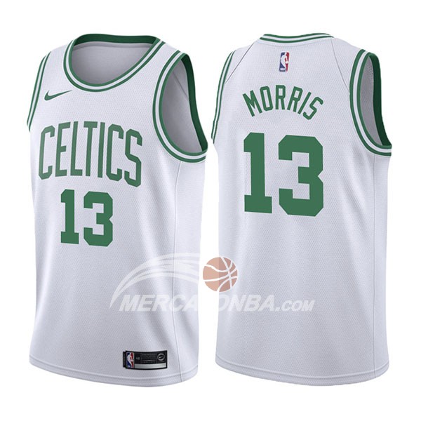 Maglia NBA Boston Celtics Marcus Morris Association 2017-18 Bianco